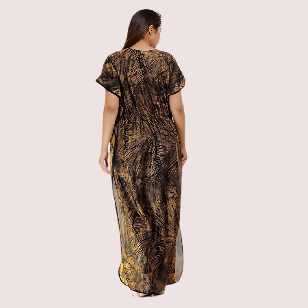 Printed Satin Nightie for Girls/Women