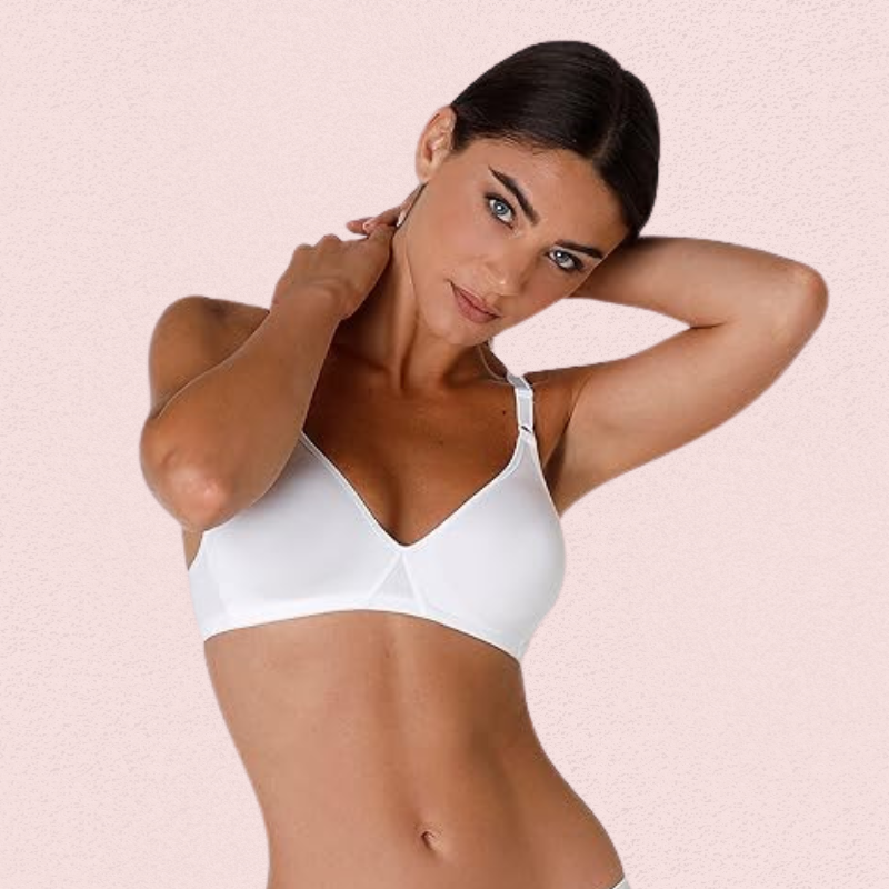 Non-Wired Full Coverage Cotton Bra (Pack of 2)