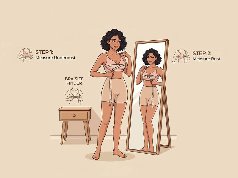 How to Choose the Right Bra Size at Home