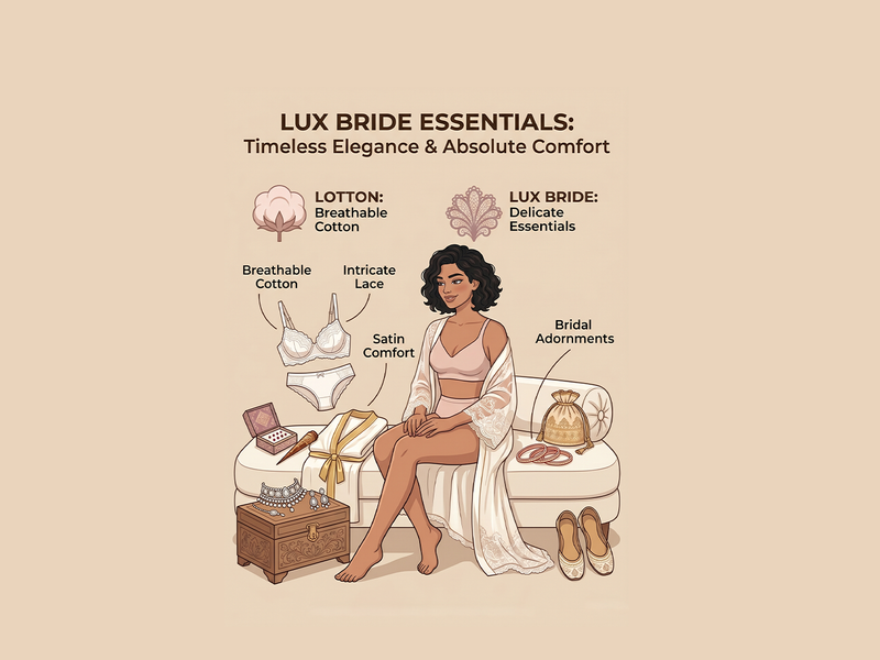 Bridal Lingerie Checklist for Your Wedding Trousseau