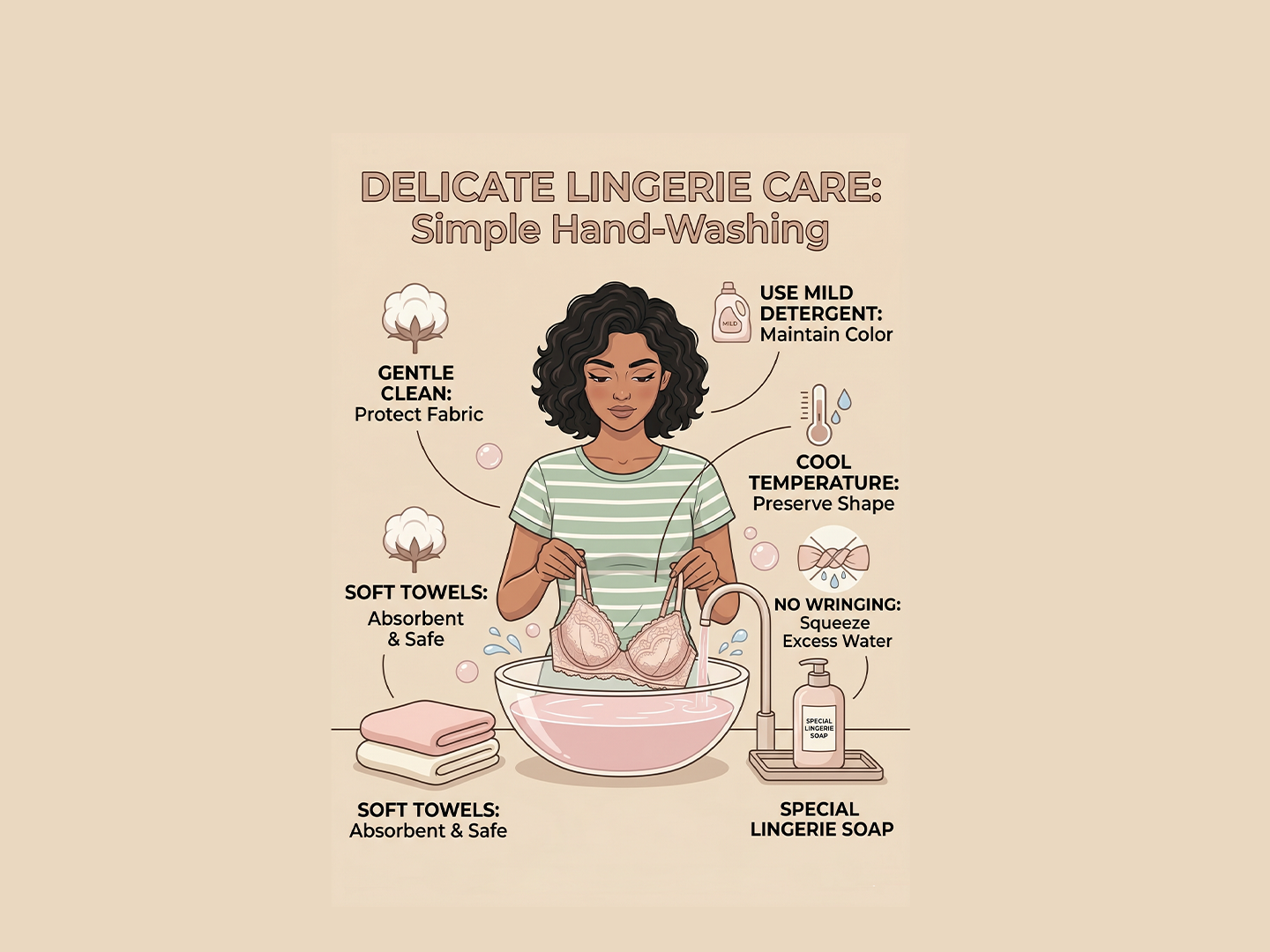 How to Wash and Care for Lingerie