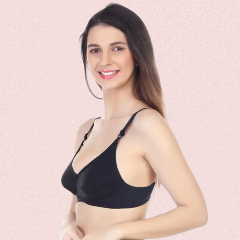 Everyday Cotton Non-Padded Bra for Women (Pack of 2)