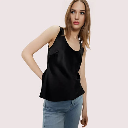Versatile Silk Camisole for Day to Night