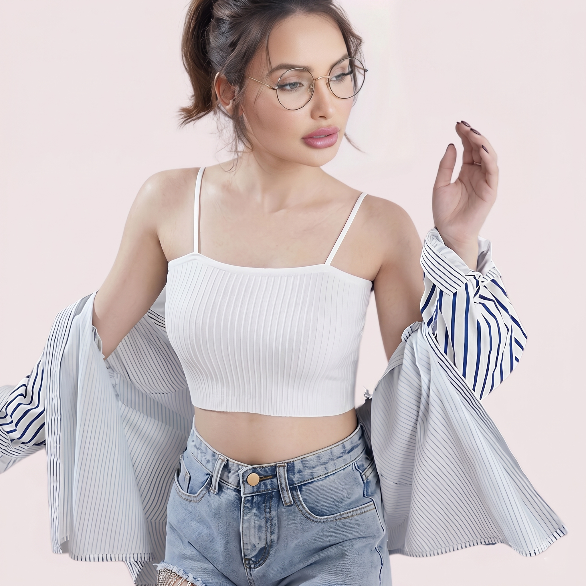 Comfort Padded Cami Bras (Pack Of 3)