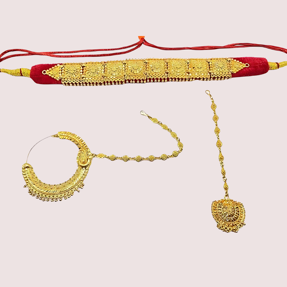 Kumauni Guloband with Nath & Mangtika