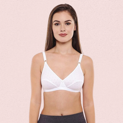 Women’s Cotton Classic Regular Bra – Pack of 2