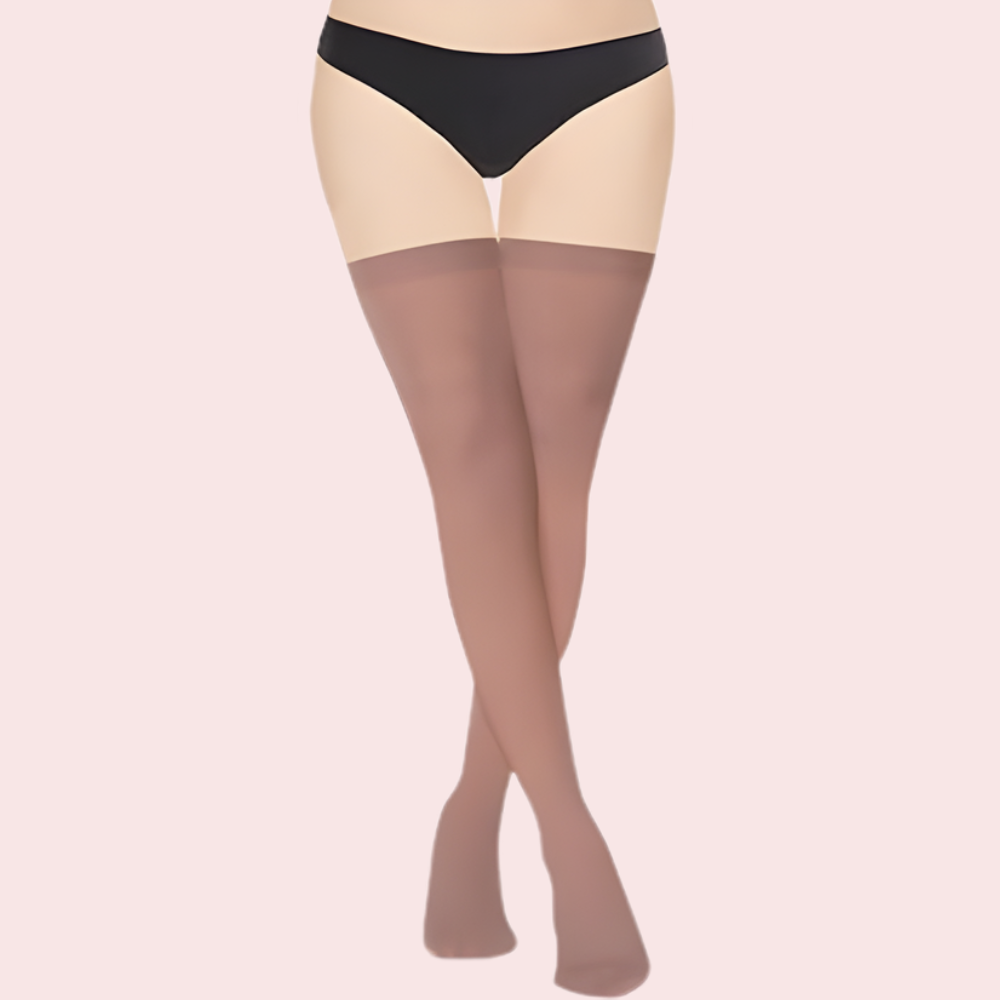 Classic Sheer Stockings - Pack of 2 (Grey & Nude Shades)