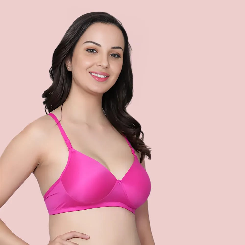 Cloud Soft Non-Wired Padded Bra Pack (Pack Of 4)