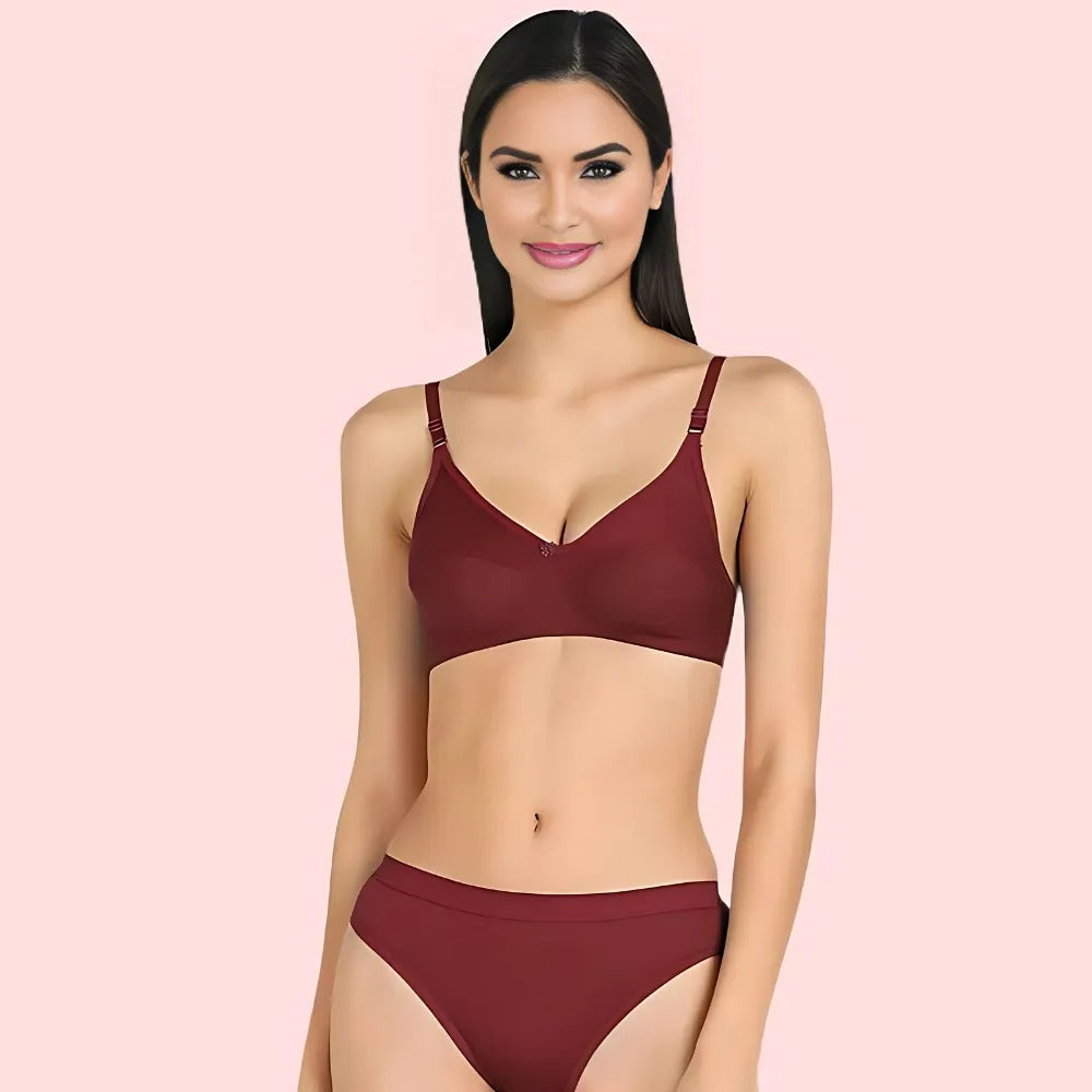 Cotton Cloud Comfort Bra Set - 3-Pack