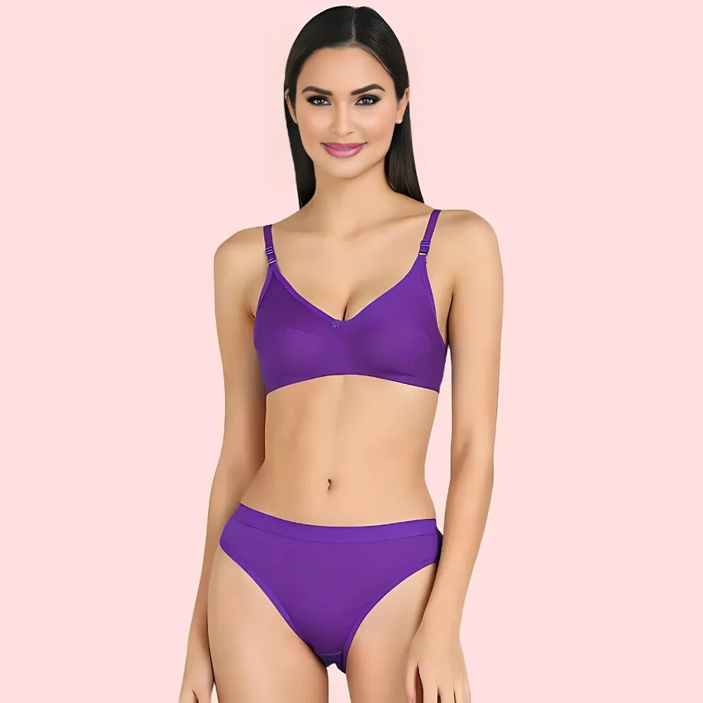 Cotton Cloud Comfort Bra Set - 3-Pack