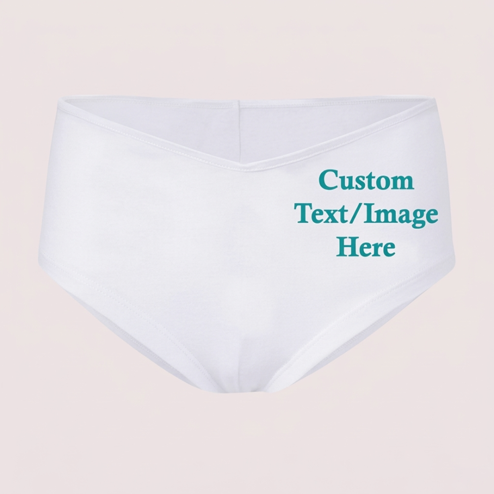 Customized cheeky cotton comfort boyshort undies for women with soft breathable premium fit