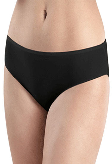 Super Cool Brief Panties black breathable soft fabric seamless support brief panties