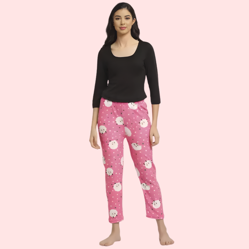 Ladies' Woolen Pajama for Winter (Pack of 2)