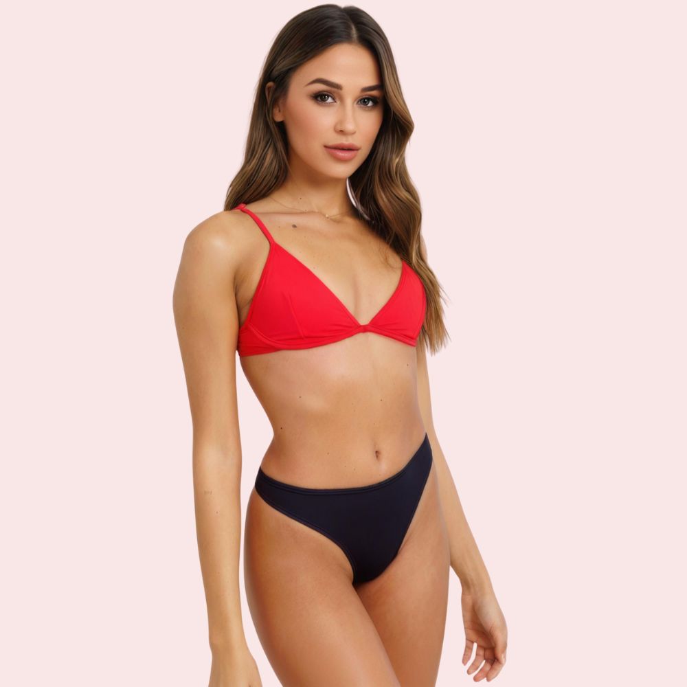 Midnight High-Waisted Bikini Bottom - Classic Black (Bottom Only)