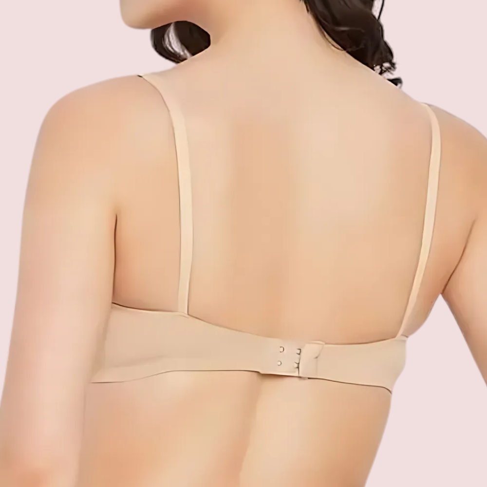 Nude Grace Non-Wired Padded Push-Up Bra Back side