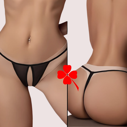 Crotchless thong Women's Sexy panty