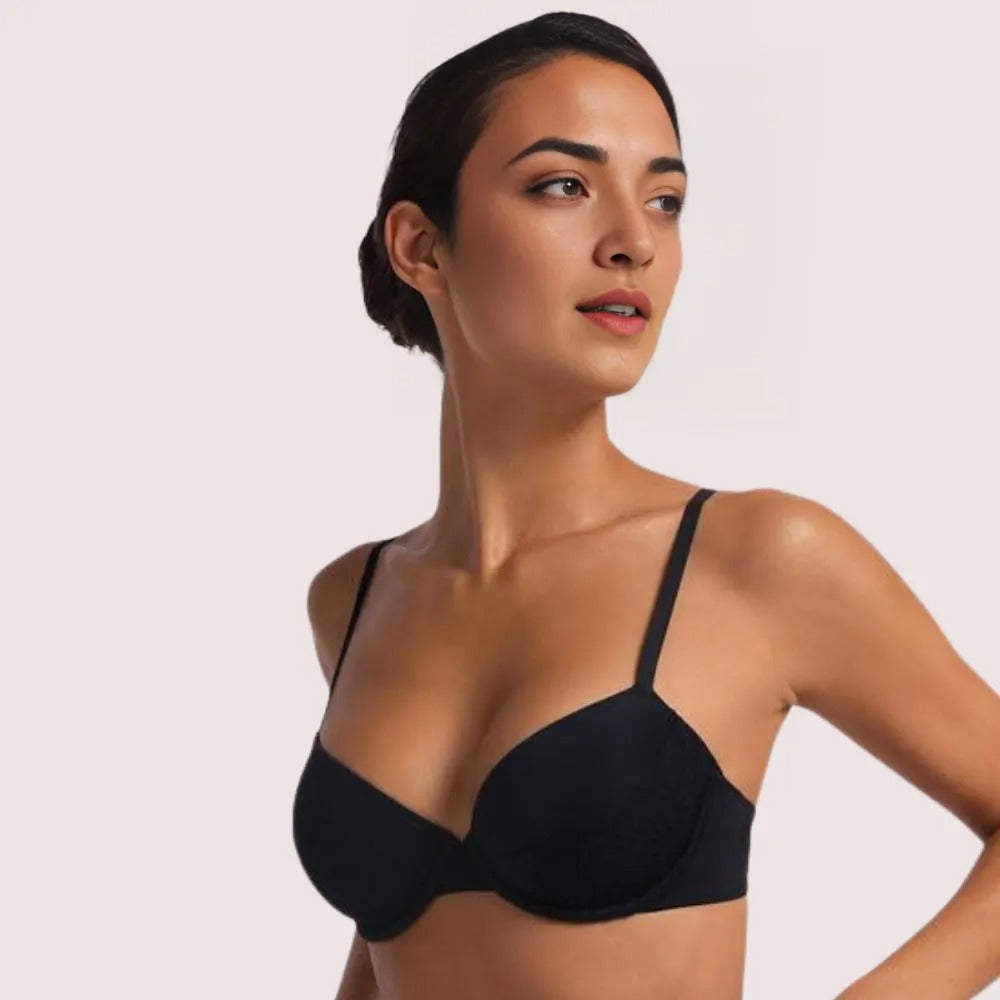 Raven Rise - Black Push-Up Bra