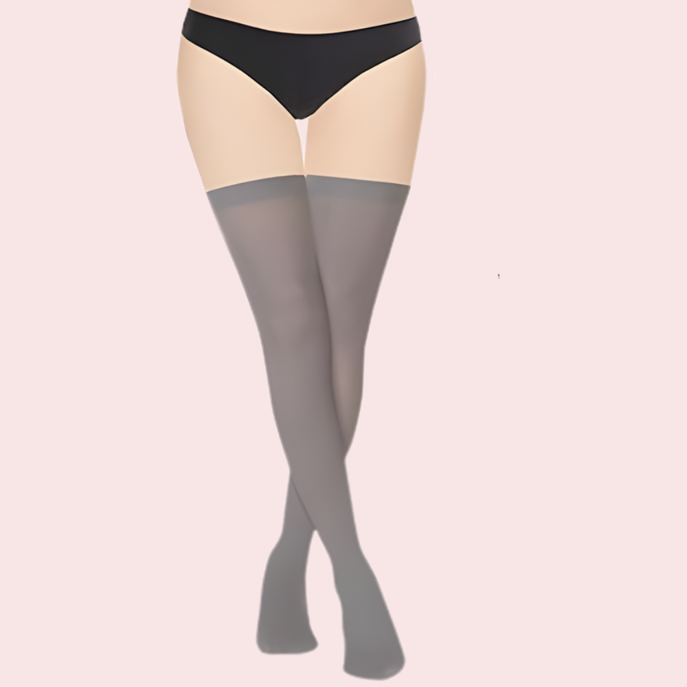 Soft Sheer Thigh-High Stockings - Pack of 2 (Brown & Grey Combo  3