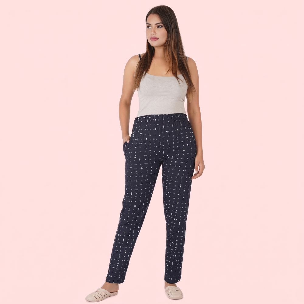 Winter Lober Women's Warm Cotton Lounge Pants (Pack Of 2)