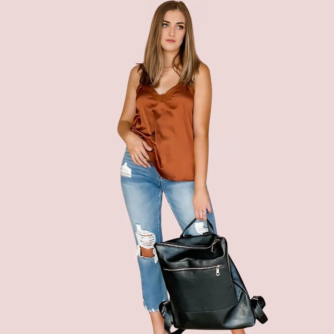 Women's Luxurious Satin Camisole Top