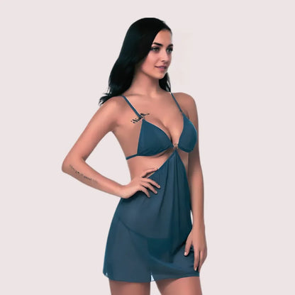 Sheer Babydoll Nightdress for Women