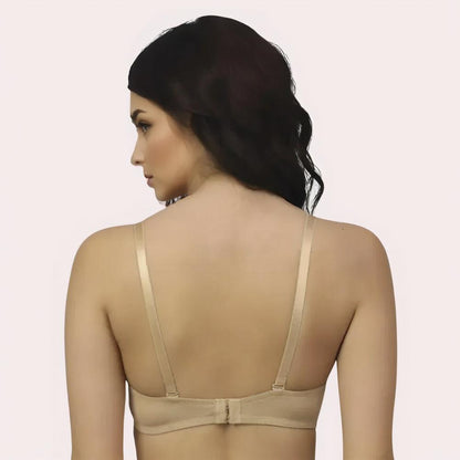 FD Demi Bra + Free Seamless Panty -  Lift, Comfort & Perfect Fit