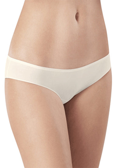 Beige underwear on a white background