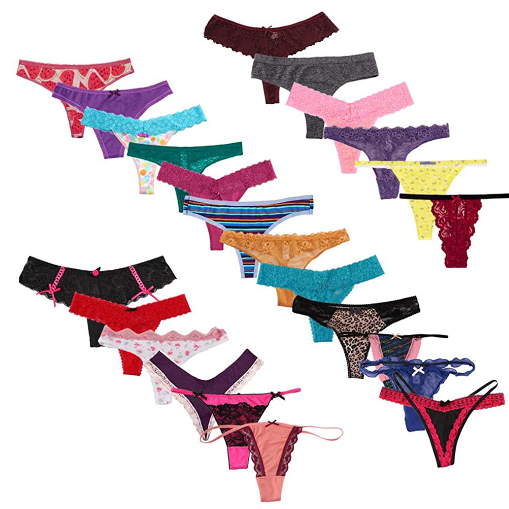Sexy Thong Variety in 5 Pack