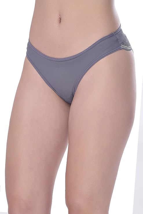 Gray underwear on a white background