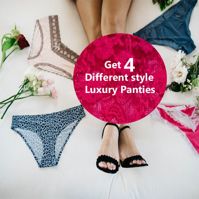 Women Style Underwear Pack in 4 Different Style